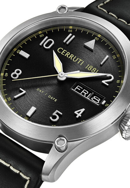 Часы CERRUTI 1881  - цвет черный