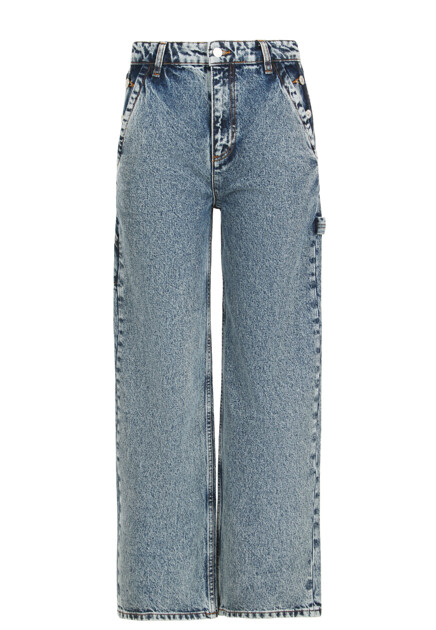 Джинсы прямого кроя  MOSCHINO JEANS