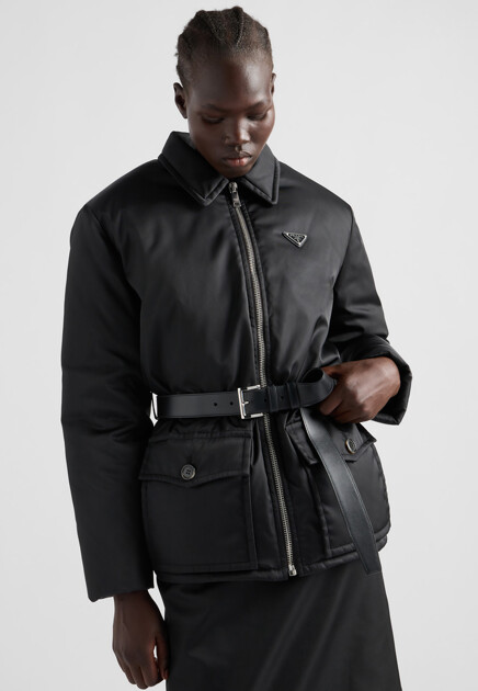 Пуховик PRADA  - Полиамид - цвет черный