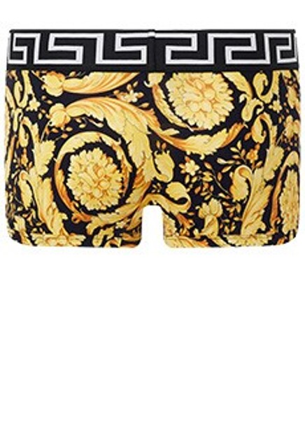 Черные трусы VERSACE