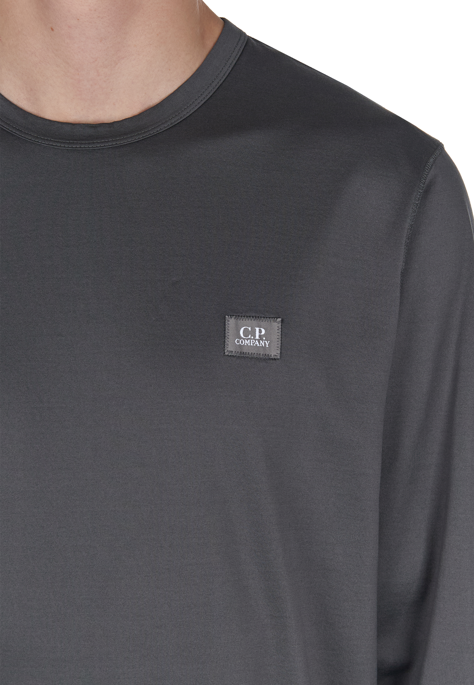 Хлопковый лонгслив C.P. COMPANY