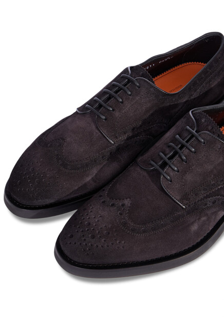 Броги SANTONI  6 размера - цвет серый