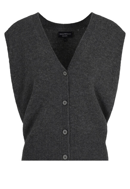 Кашемировый жилет EMPORIO ARMANI