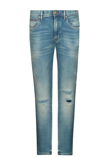 Джинсы с эффектом washed out TOMMY JEANS