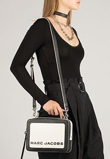 Сумка The Colorblocked Mini Box Bag MARC JACOBS