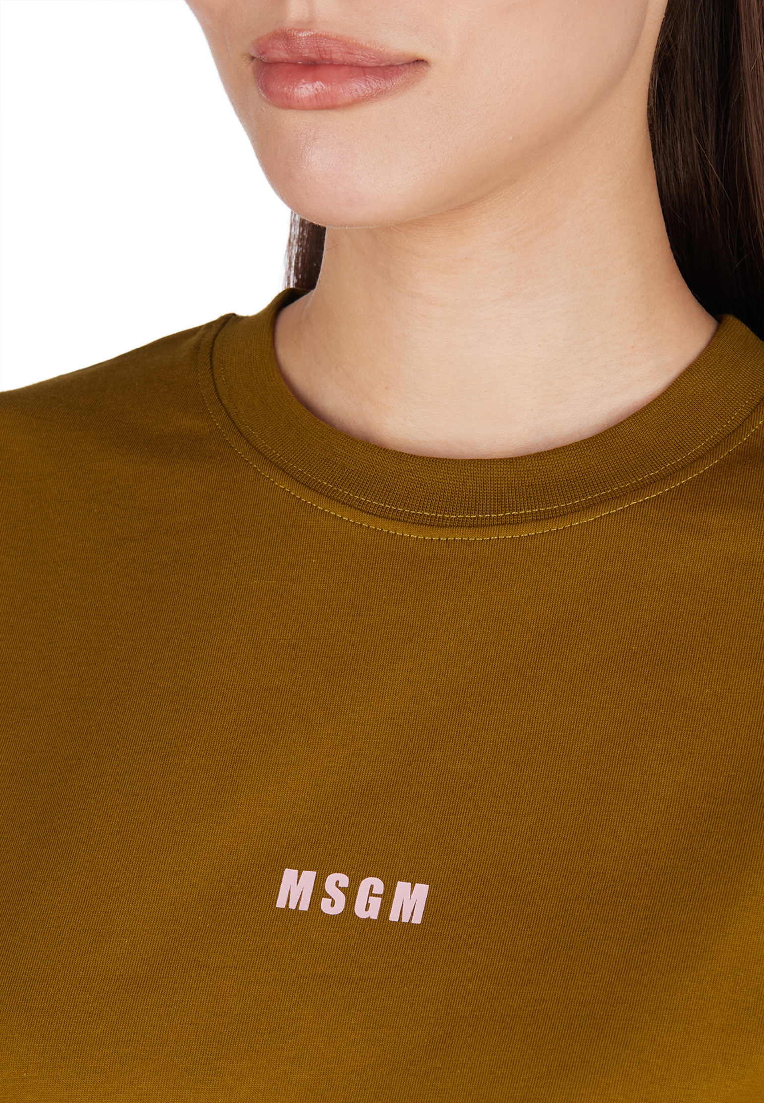 Лонгслив с логотипом MSGM