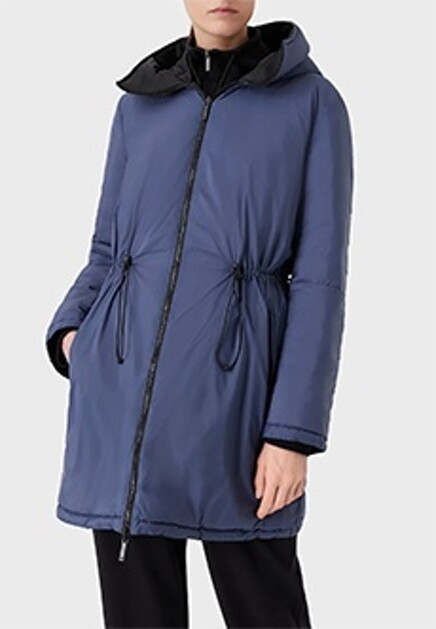 Двусторонняя куртка на кулиске EMPORIO ARMANI