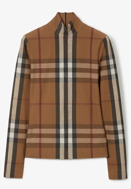Водолазка с фирменным принтом  BURBERRY