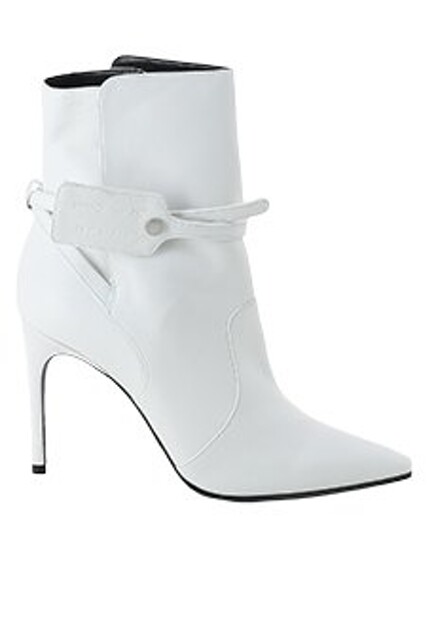 Белые ботильоны OFF-WHITE