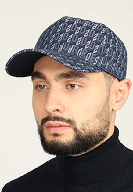 Бейсболка с жаккардовым логотипом  DSQUARED2
