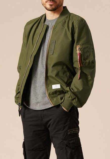 Куртка-бомбер ALPHA INDUSTRIES