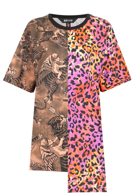 Футболка асимметричного кроя  JUST CAVALLI