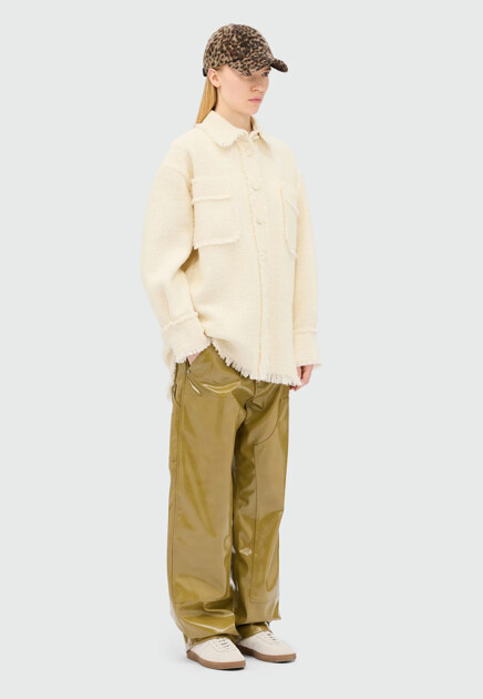 Рубашка с бахромой MSGM - ИТАЛИЯ