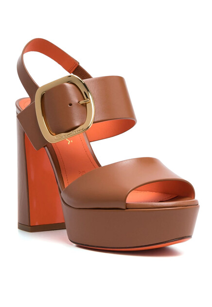 Босоножки на платформе  SANTONI