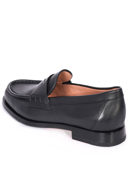 Лоферы SANTONI  - Кожа
