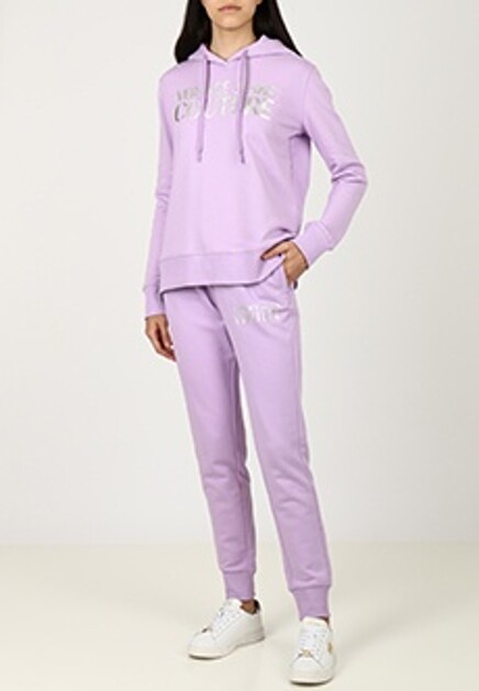 Сиреневый спортивный костюм VERSACE JEANS COUTURE
