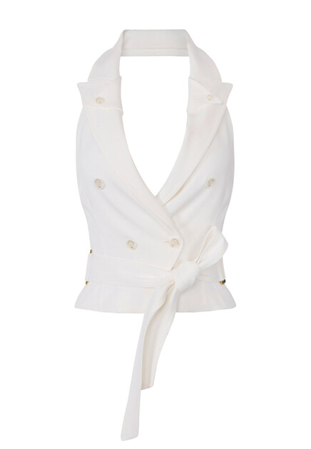 Топ с открытой с пиной ELISABETTA FRANCHI