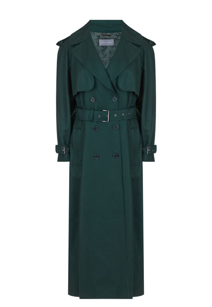 Пальто из смесовой шерсти ALBERTA FERRETTI