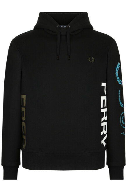 Худи с логотипом  FRED PERRY