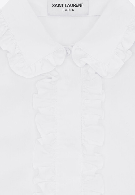 Блуза SAINT LAURENT  - Хлопок