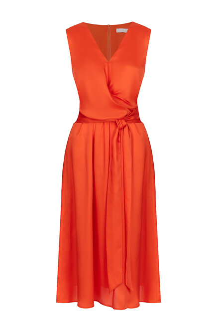Платье миди с поясом LIU JO