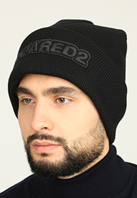Шапка с вышитым логотипом  DSQUARED2