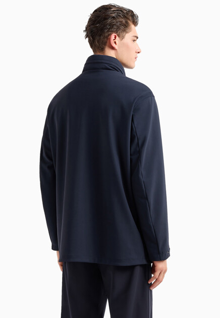 Куртка EMPORIO ARMANI  - Полиамид - цвет синий
