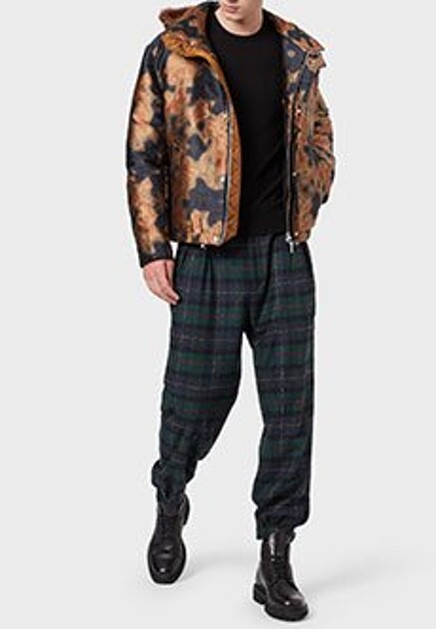 Черный пуловер EMPORIO ARMANI