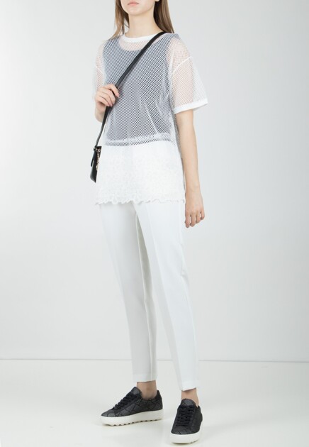 Футболка ERMANNO ERMANNO SCERVINO  - Хлопок