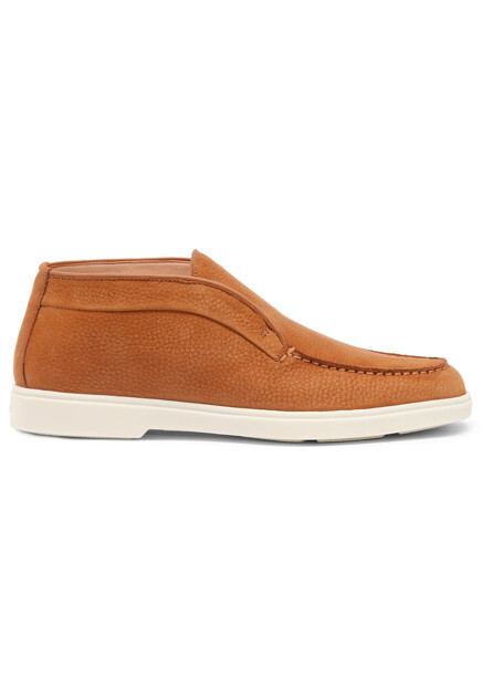 Кожаные полуботинки SANTONI - ИТАЛИЯ