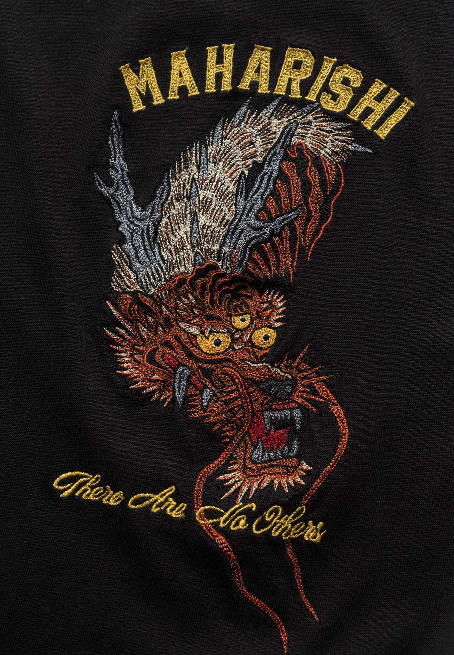 Футболка с принтом Tiger Dragon MAHARISHI