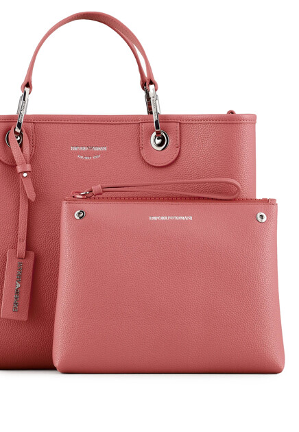 Сумка EMPORIO ARMANI  - Полиуретан - цвет розовый
