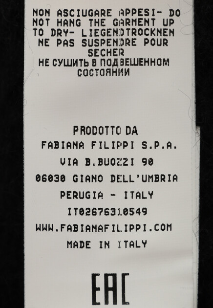 Джемпер с кружевом  FABIANA FILIPPI
