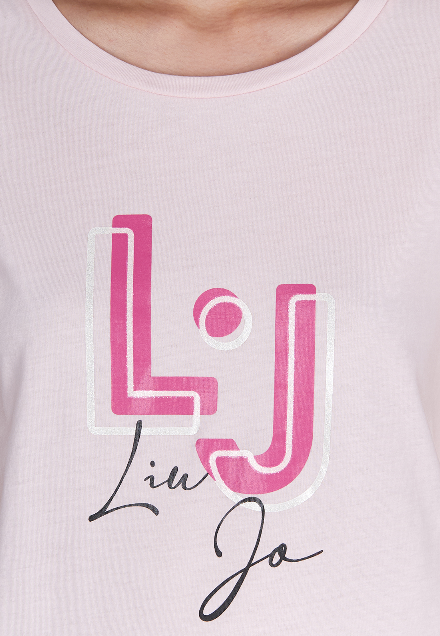 Футболка с крупным логотипом  LIU JO