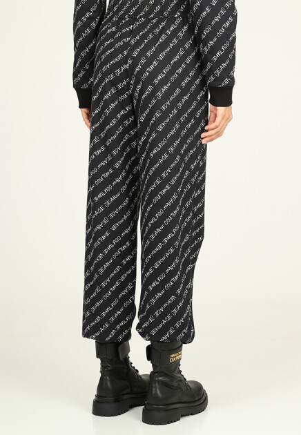 Брюки VERSACE JEANS COUTURE  - Хлопок - цвет черный