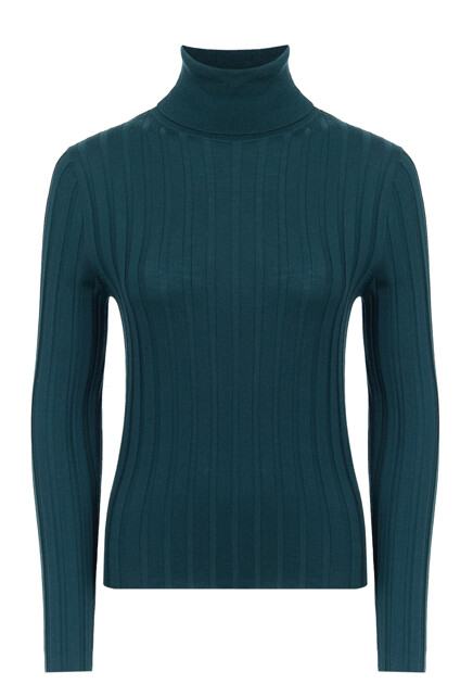 Водолазка из тонкой шерстяной пряжи ALLUDE