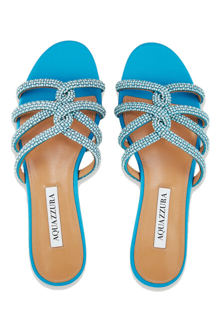 Сланцы AQUAZZURA  - Кожа