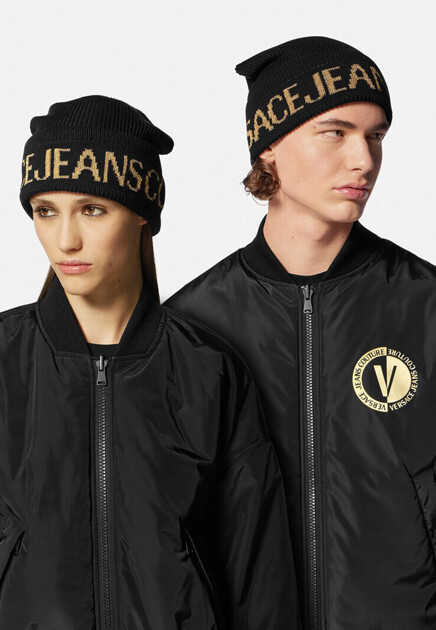 Шапка VERSACE JEANS COUTURE  - Шерсть, Акрил