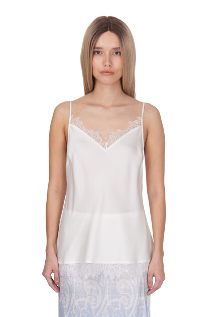 Топ с кружевом  IVI COLLECTION