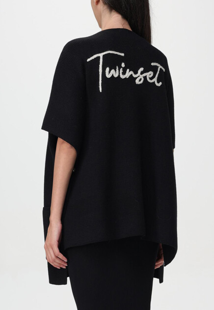 Накидка TWINSET Milano  - Вискоза - цвет черный