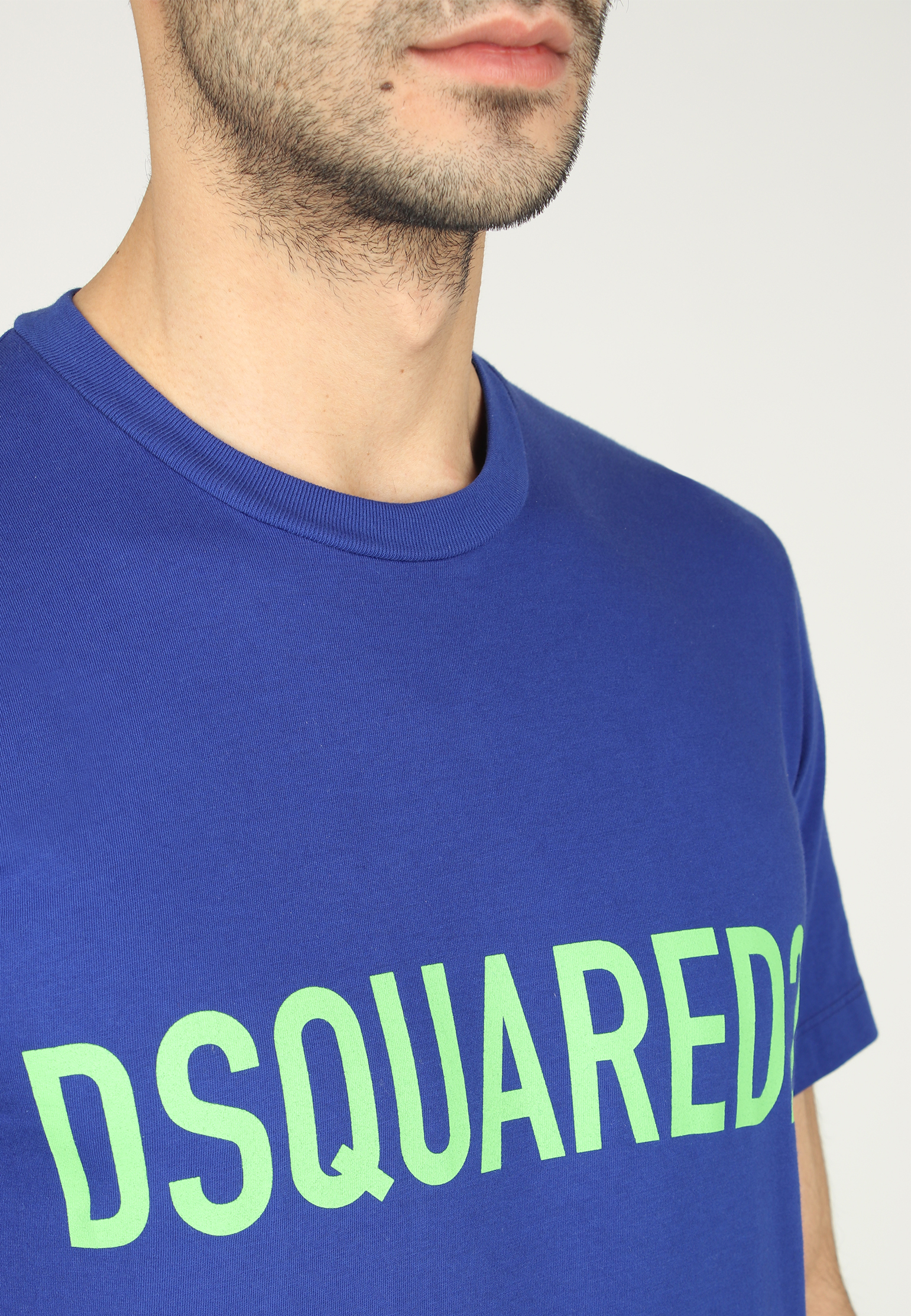 Футболка DSQUARED2  - Хлопок - цвет синий