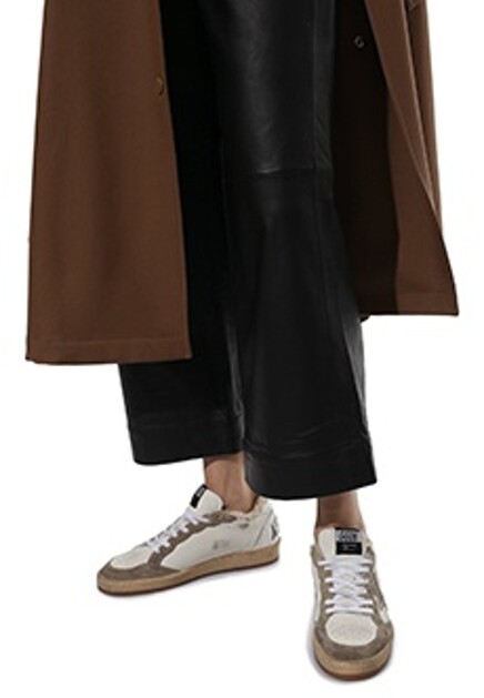 Кеды ball star с меховым подкладом GOLDEN GOOSE