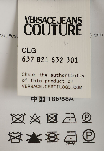 Костюм VERSACE JEANS COUTURE  - Вискоза - цвет черный