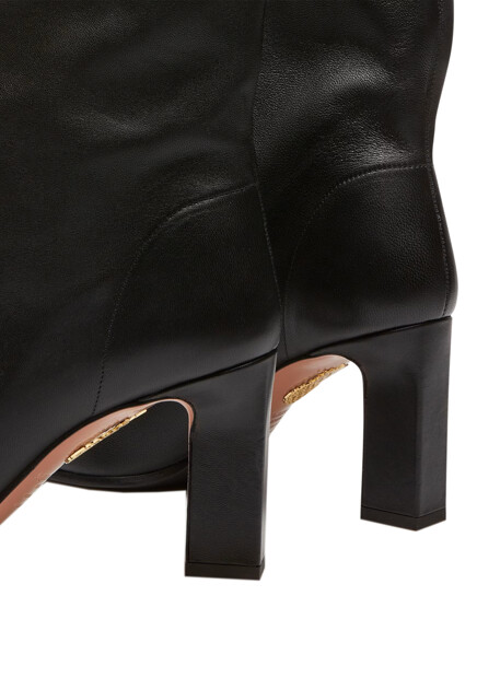 Ботильоны AQUAZZURA  - Кожа