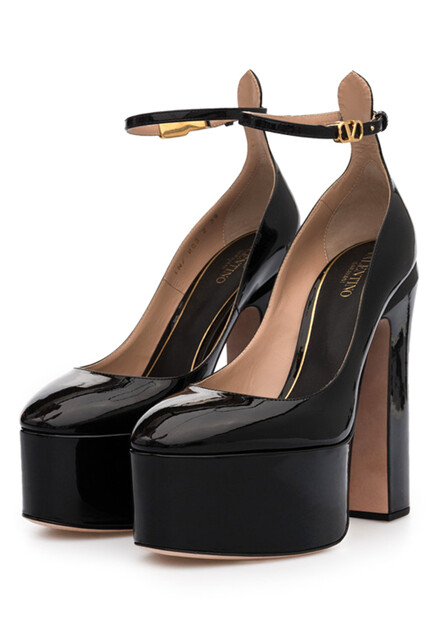 Туфли VALENTINO  - Кожа - цвет черный
