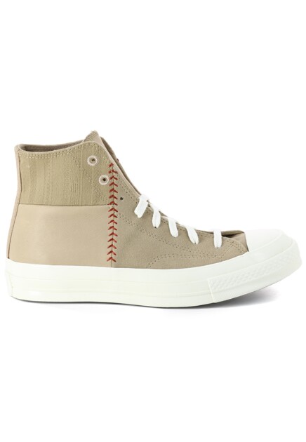 Высокие кеды цвета хаки CONVERSE
