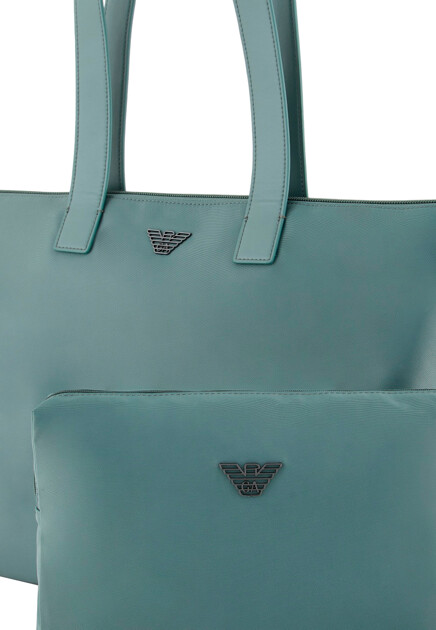 Сумка EMPORIO ARMANI  - Полиамид - цвет зеленый