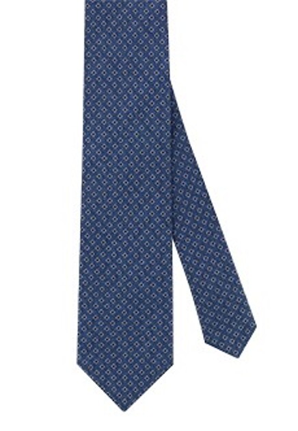 Шелковый галстук с узором BRIONI