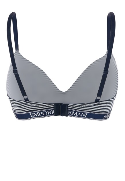 Бюстгальтер из хлопка EMPORIO ARMANI Underwear - ИТАЛИЯ
