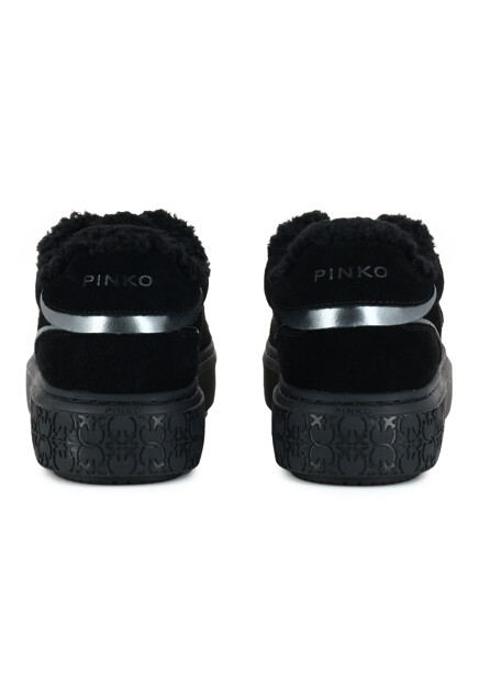 Кроссовки PINKO  - Замша - цвет черный